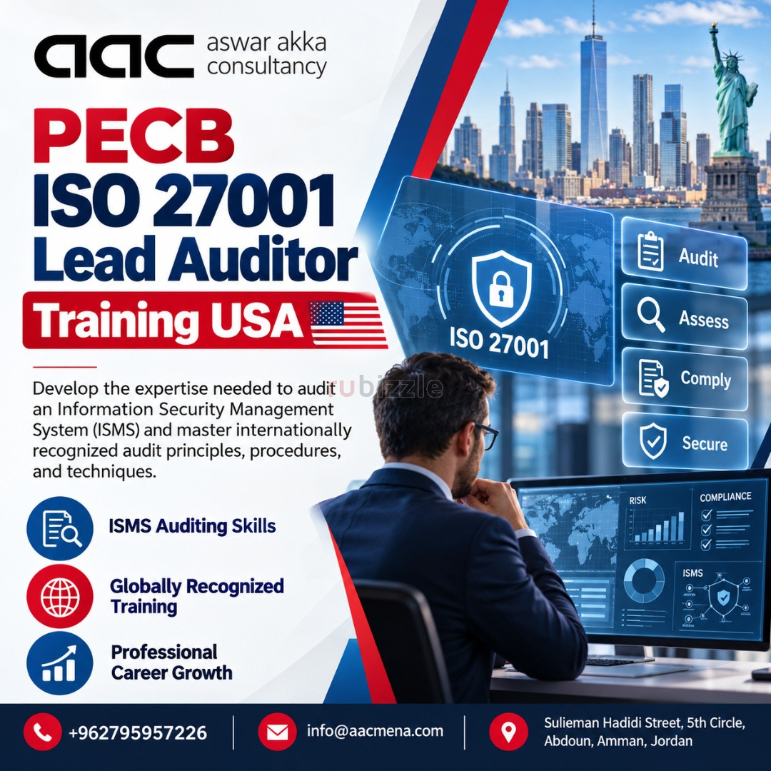 PECB ISO 27001 Lead Auditor Training USA